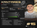 HLTV 2024年度最佳选手TOP15：XANTARES
