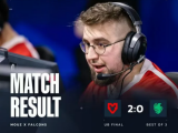 CS2：IEM达拉斯站小组赛胜者组   MOUZ逆转晋级2比0击败The Falcons！